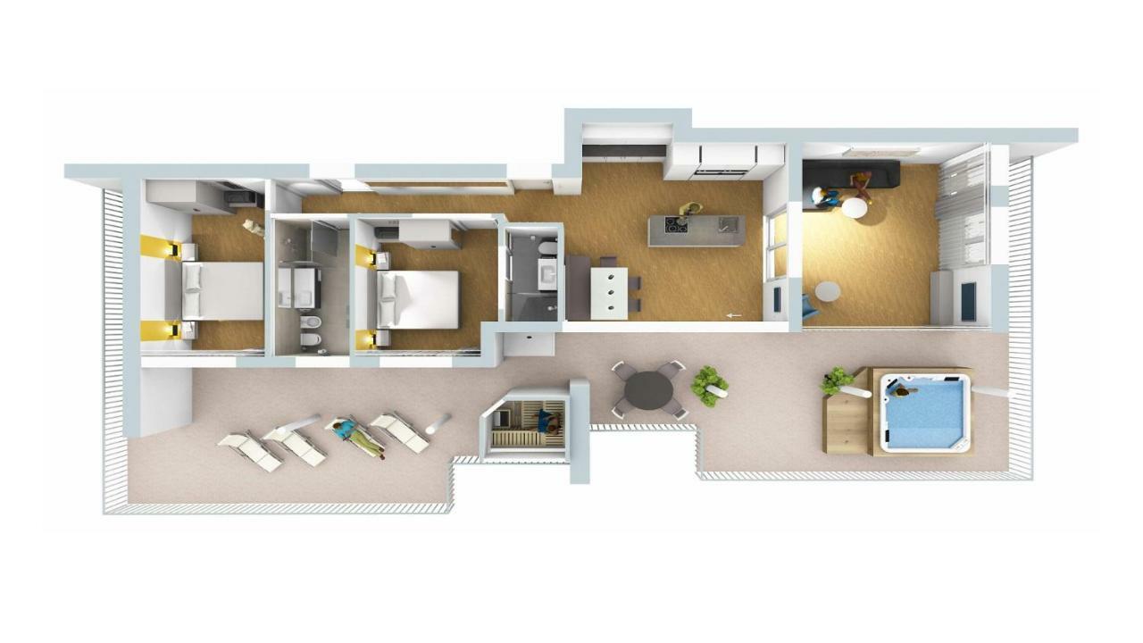 첸나 Penthouse Skygarden 아파트 외부 사진